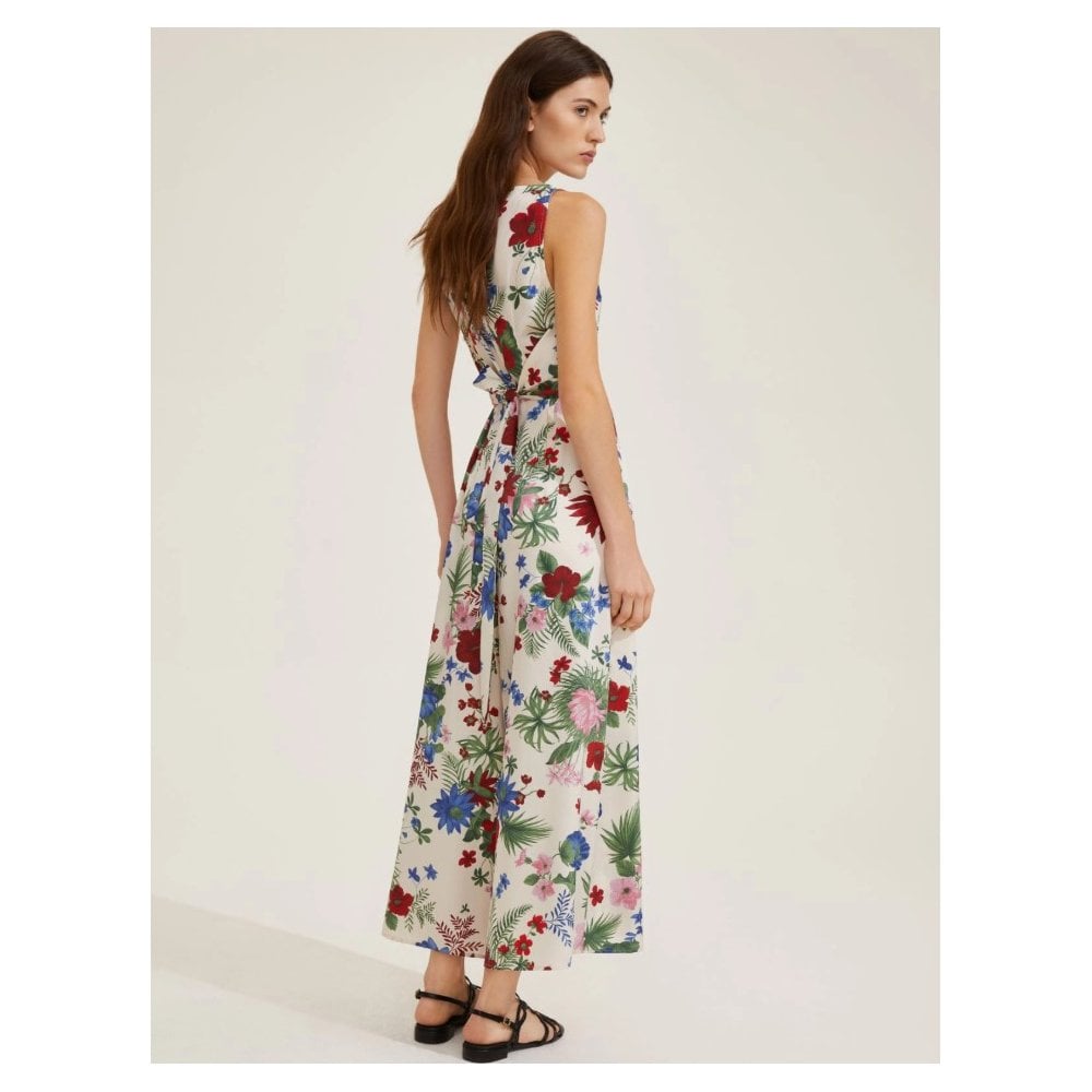 Istrice Printed twill jumpsuit