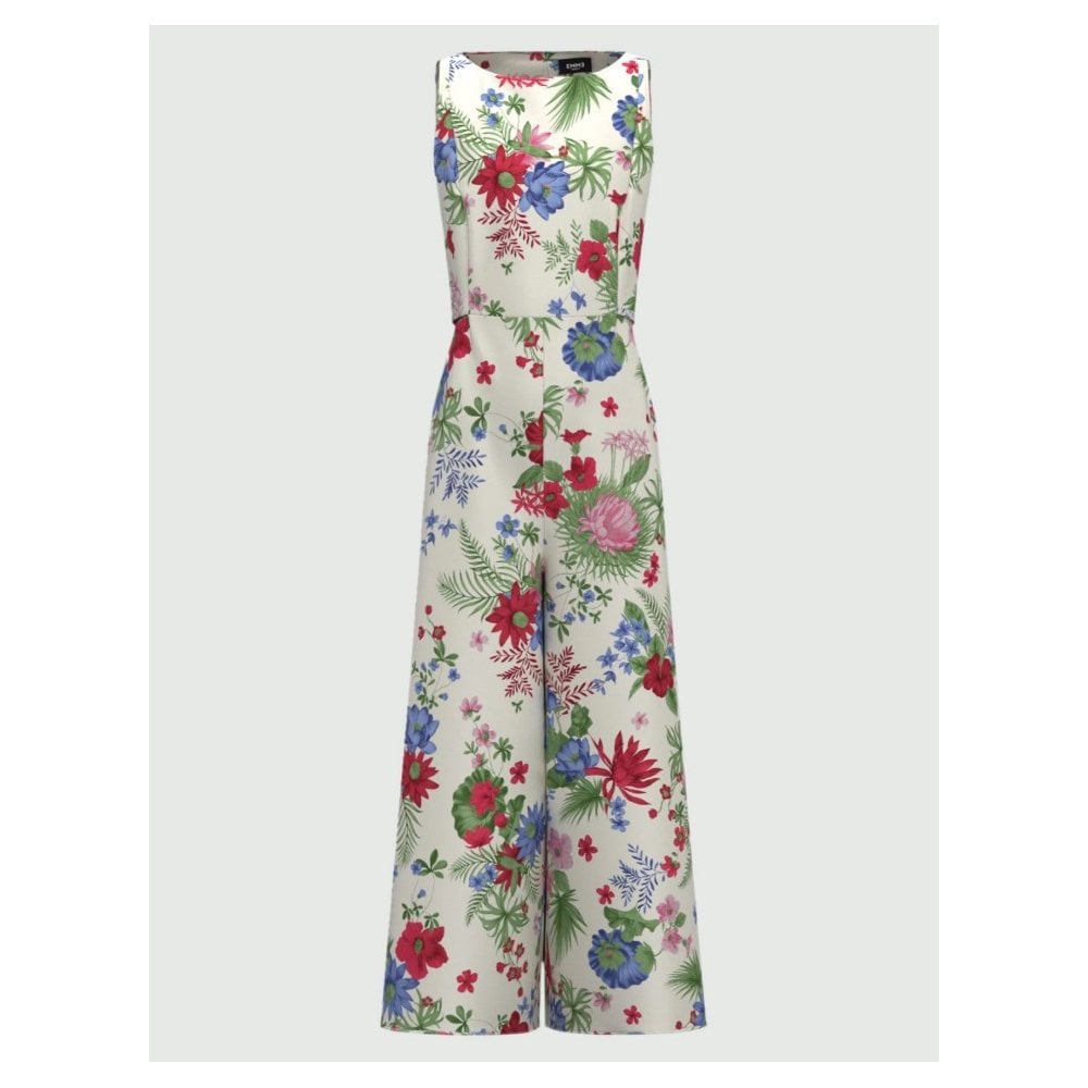 Istrice Printed twill jumpsuit