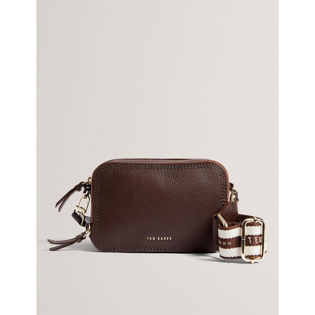 Willsa Branded Webbing Mini Leather Camera Bag