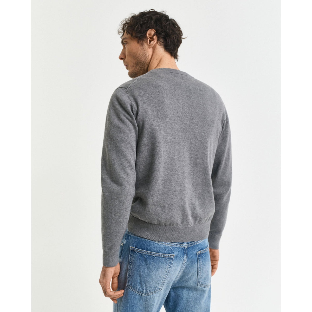 Classic Cotton Crew Neck Jumper