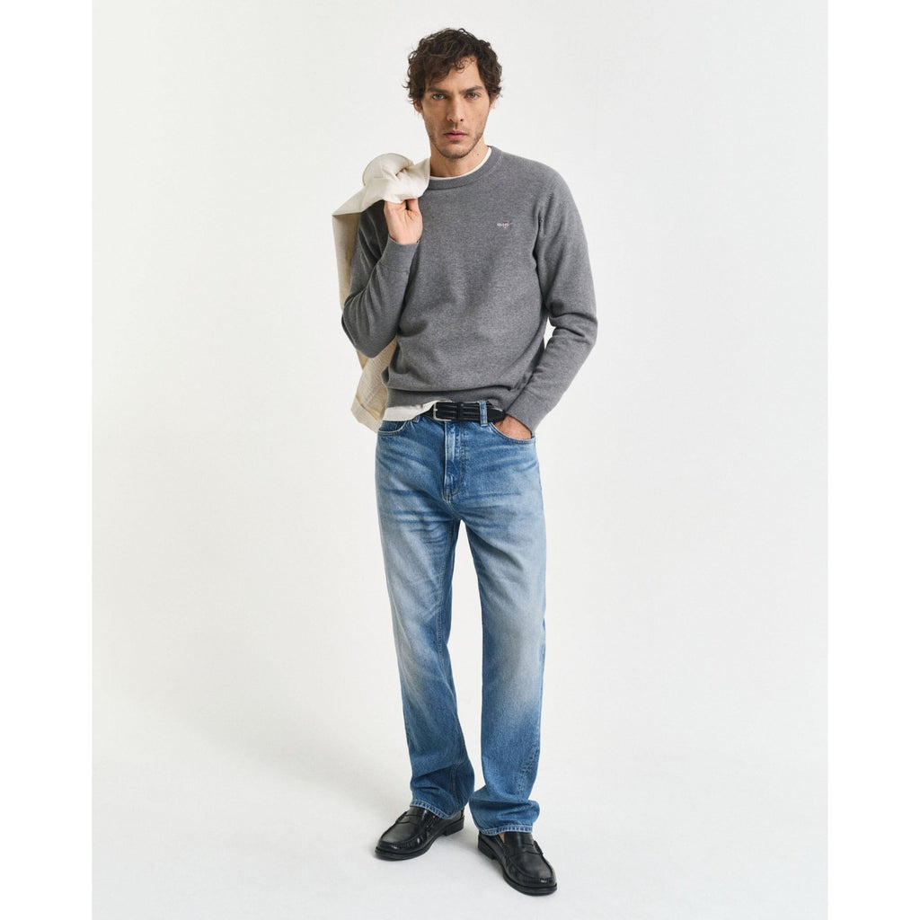 Classic Cotton Crew Neck Jumper