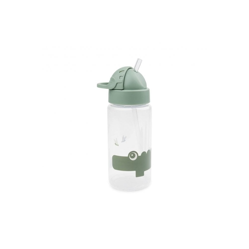 Straw bottle Croco