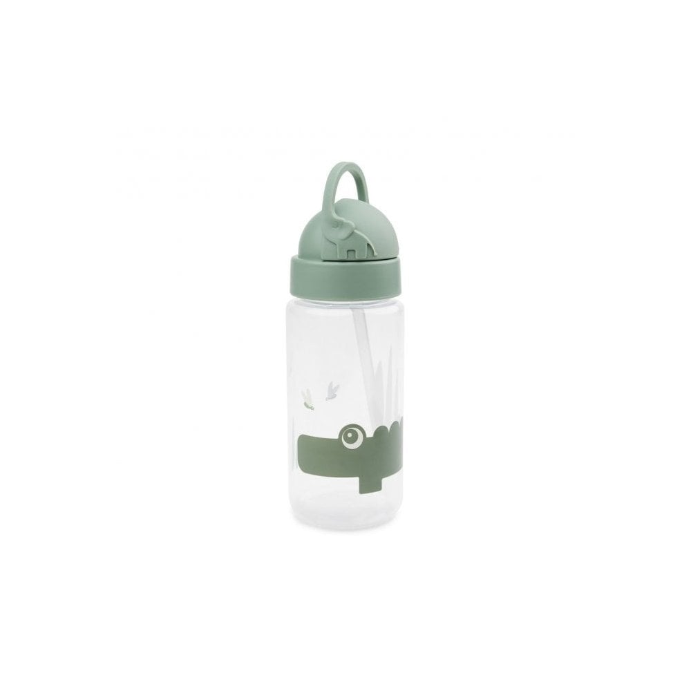 Straw bottle Croco