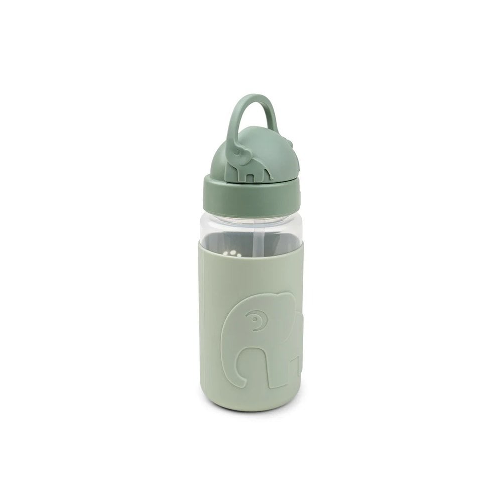Easy-grip straw bottle Elphee Green