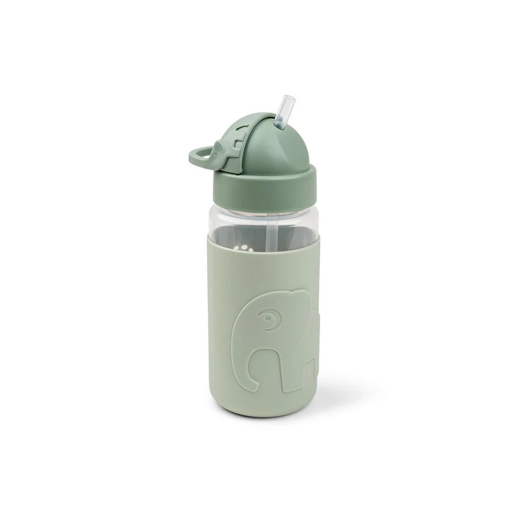 Easy-grip straw bottle Elphee Green