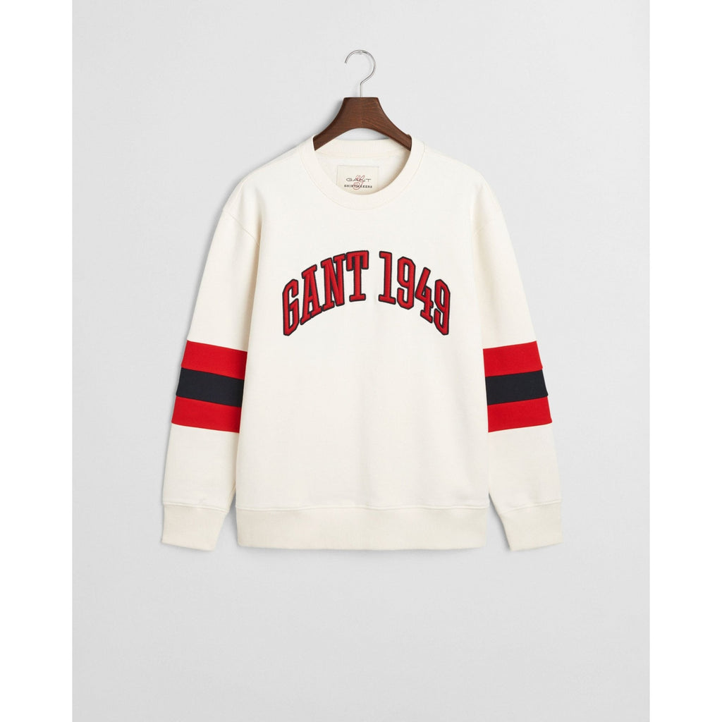 75th Anniversary Colorblock Sleeve Crew Neck