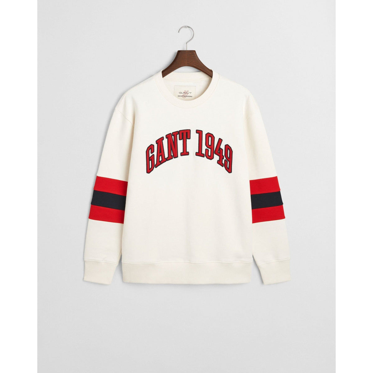 75th Anniversary Colorblock Sleeve Crew Neck