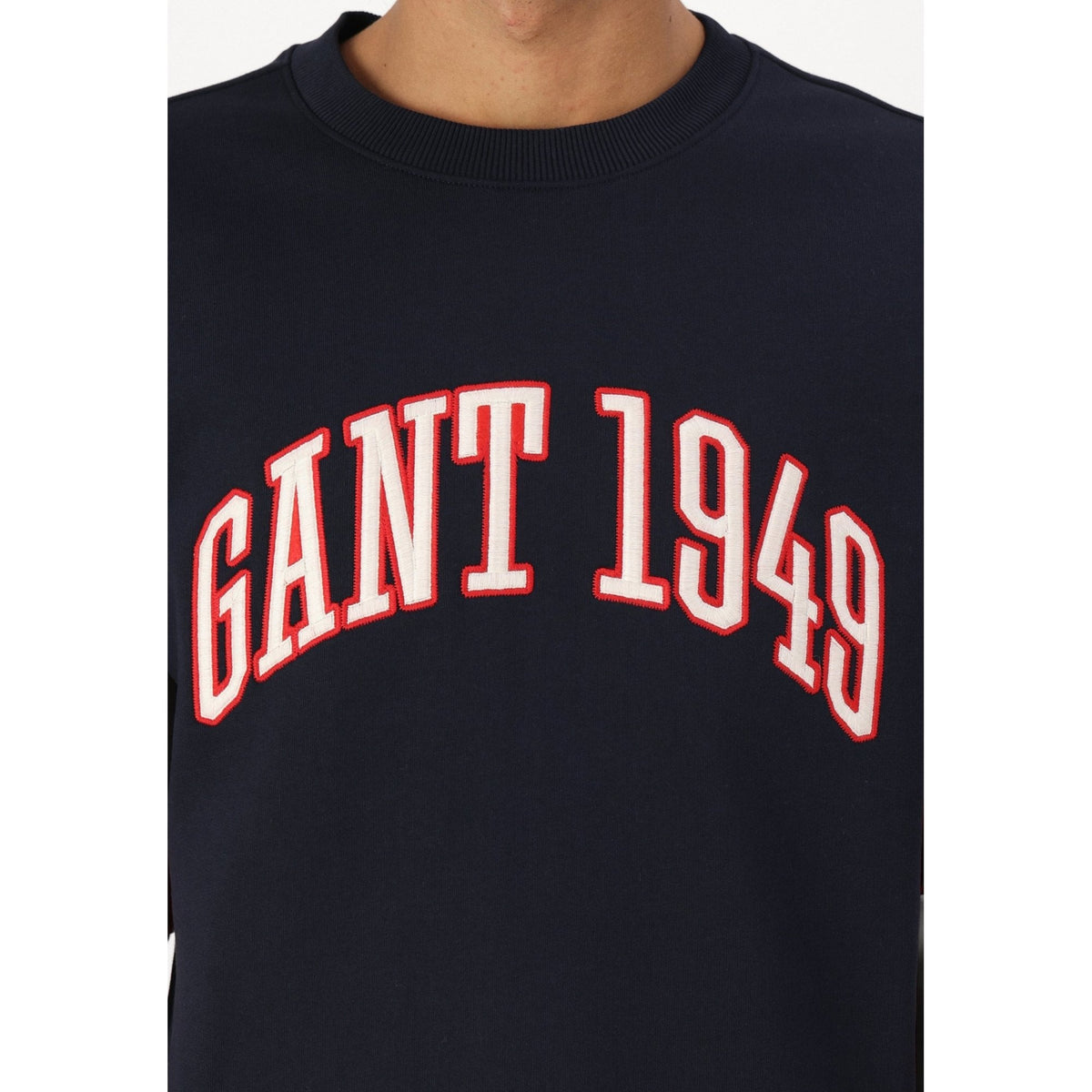 75th Anniversary Colorblock Sleeve Crew Neck