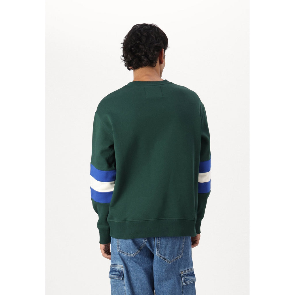 75th Anniversary Colorblock Sleeve Crew Neck