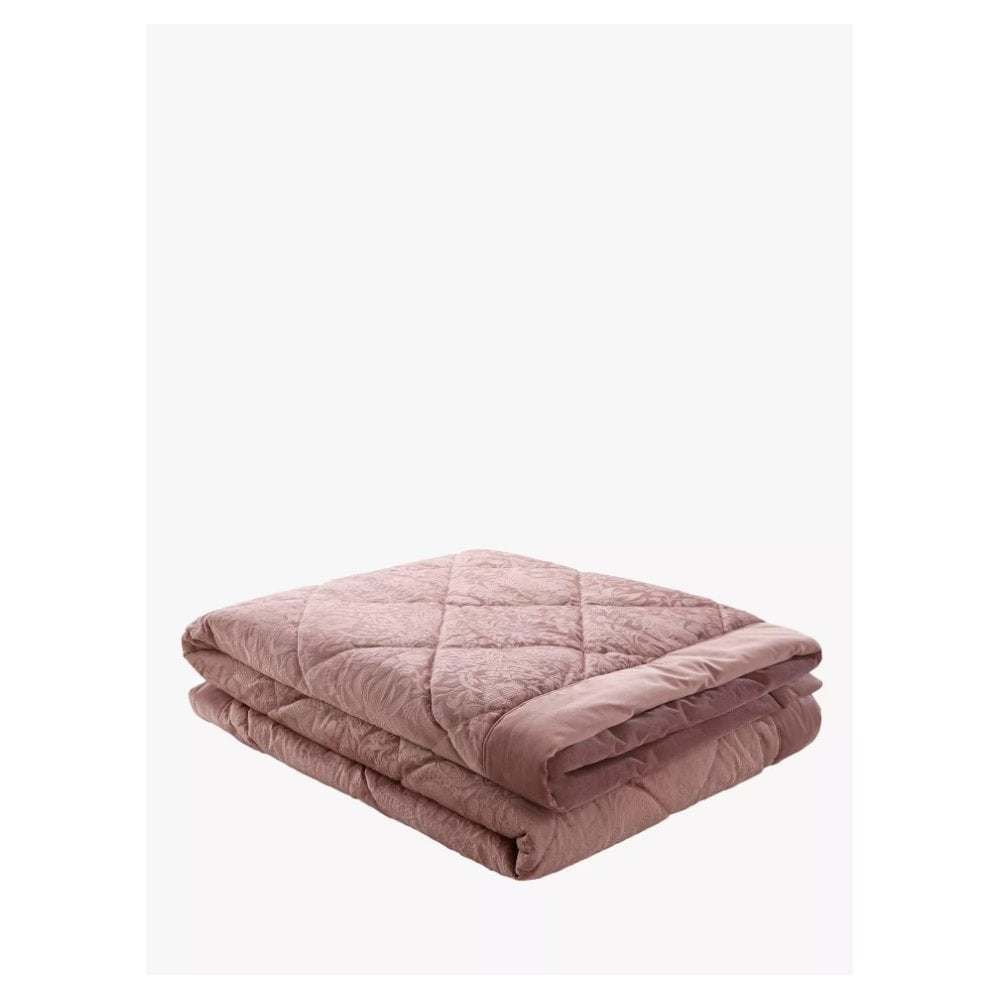 Strawberry Thief Quilted Bedspread
