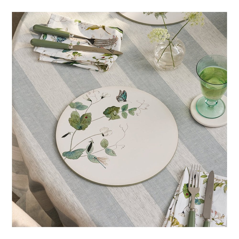 Wild Floral Round Placemats - Set of 4