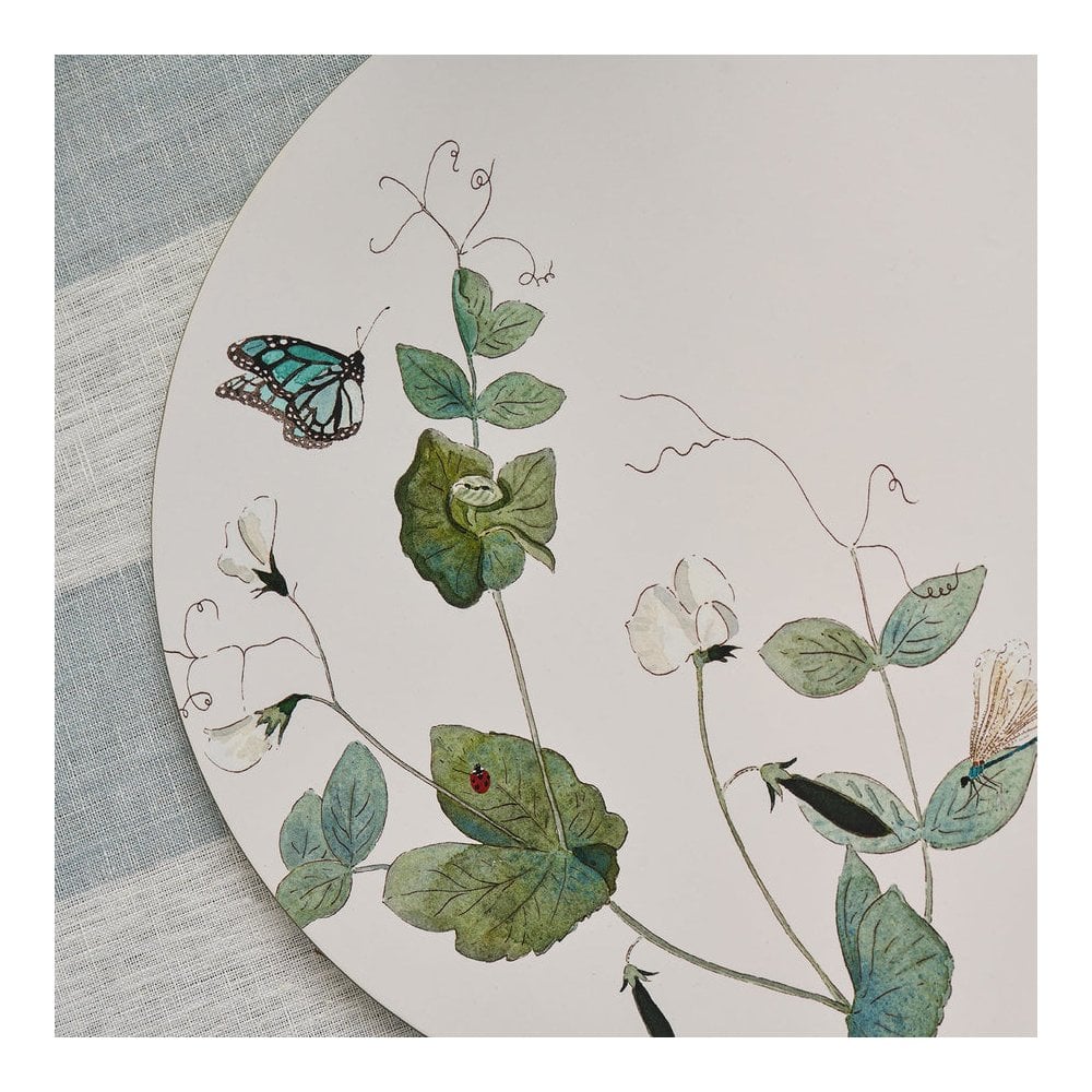 Wild Floral Round Placemats - Set of 4
