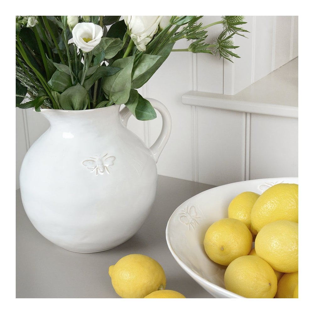 Bees Stoneware Serving Bowl