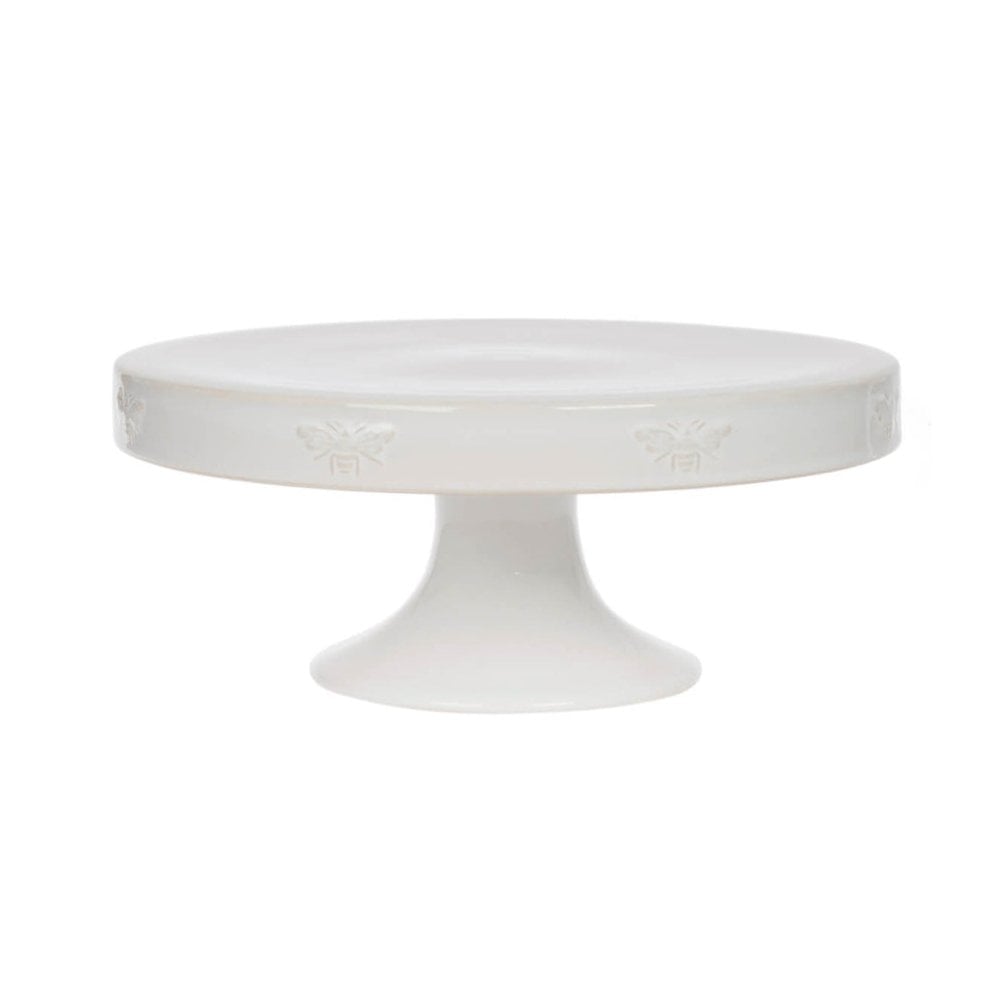 Bees Stoneware Cake Stand