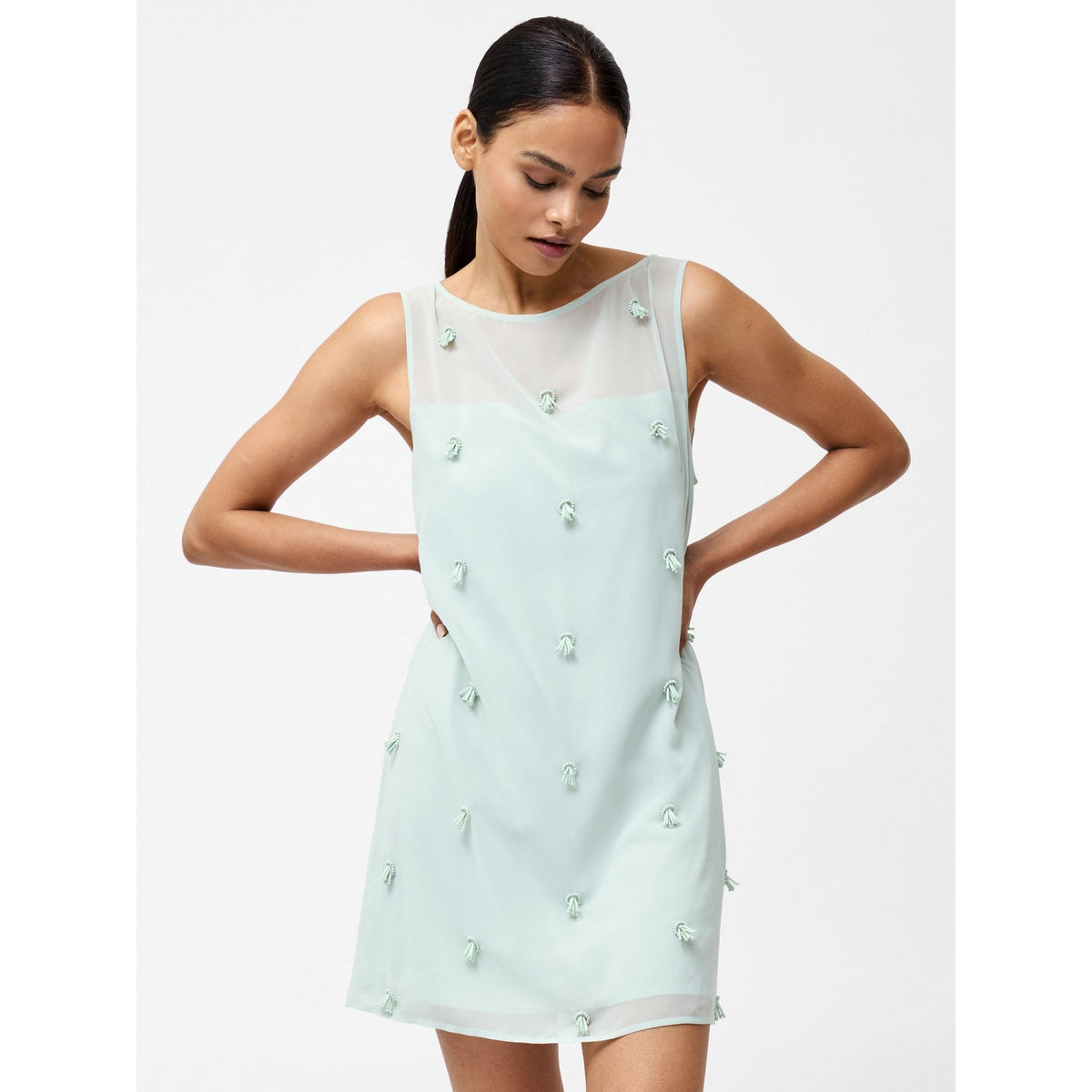 Cameron Embellished Shift Dress