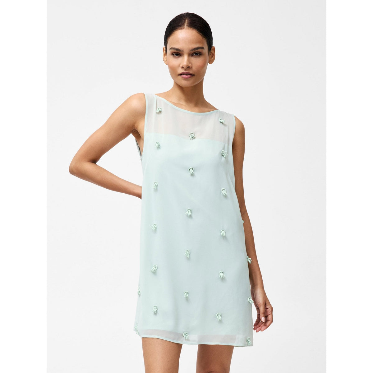 Cameron Embellished Shift Dress