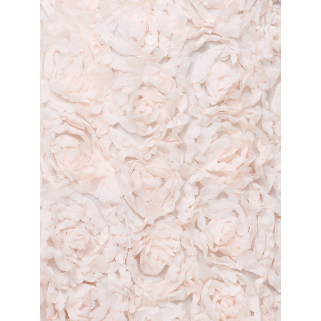Cher Rosette Textured Bandeau Mini Dress