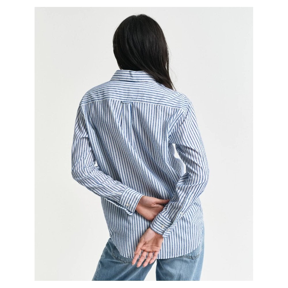 Relaxed Fit Striped Textured Shirt
