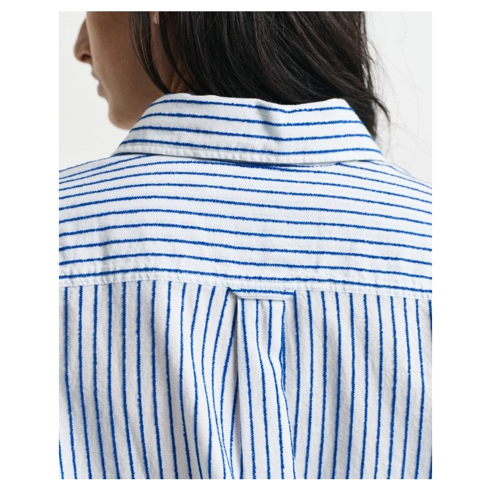 Relaxed Fit Striped Textured Shirt