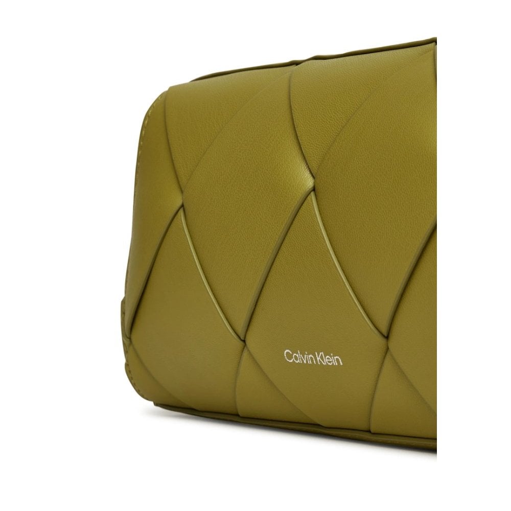Woven Crossbody Camera Bag