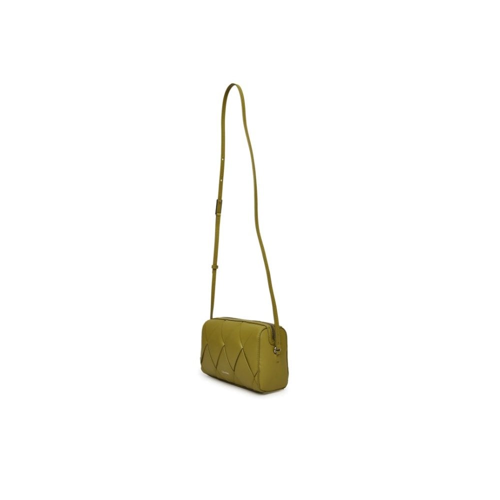 Woven Crossbody Camera Bag