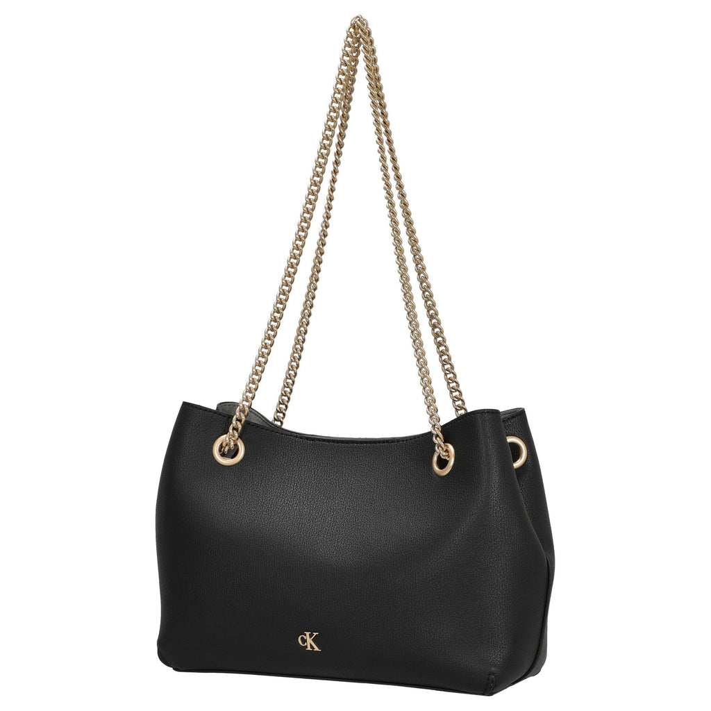 Minimal Monogram Shoulder Bag