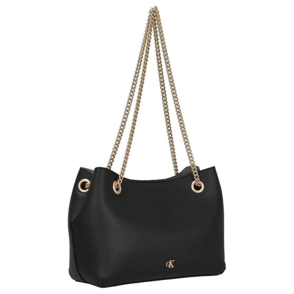 Minimal Monogram Shoulder Bag