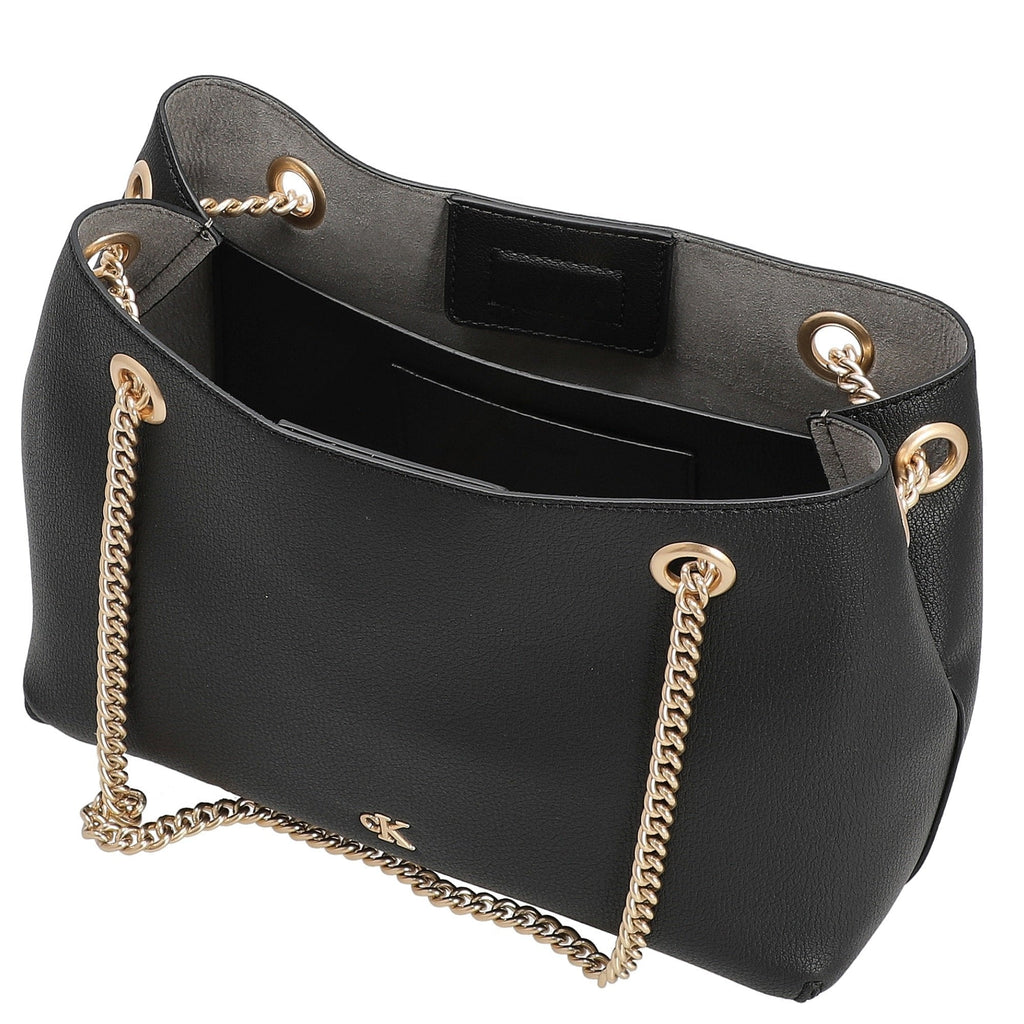 Minimal Monogram Shoulder Bag