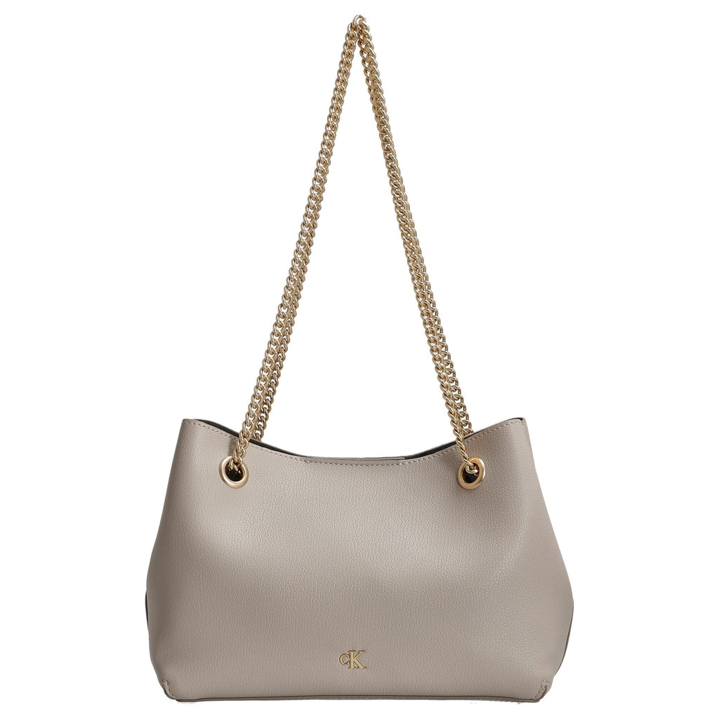 Minimal Monogram Shoulder Bag