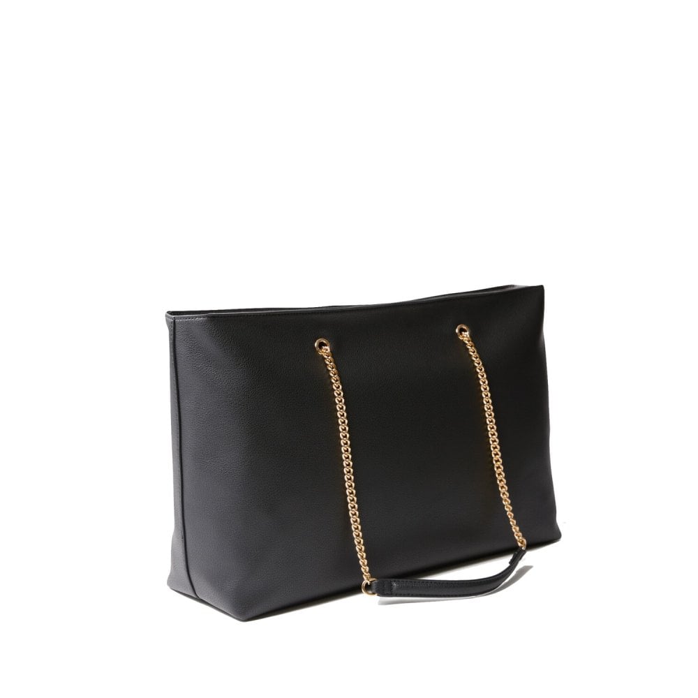 Minimal Monogram Chain Tote Bag