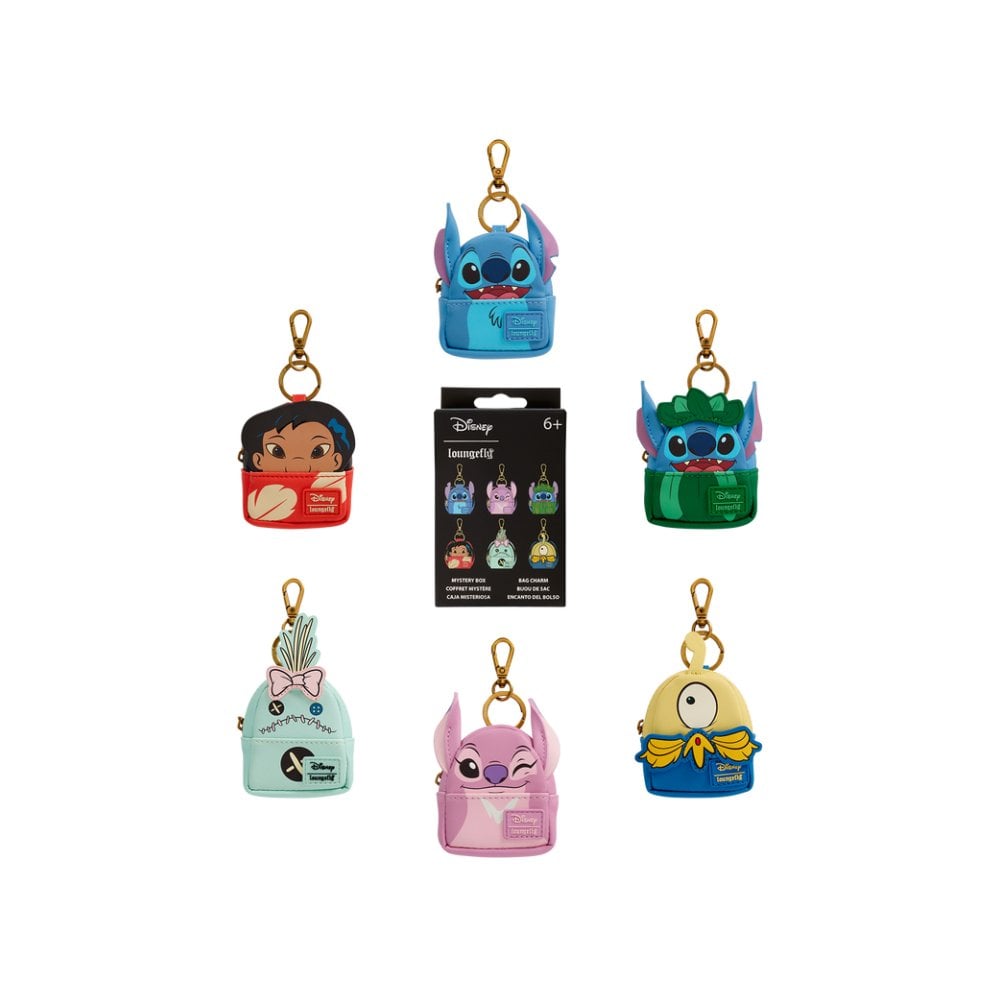 Lilo and Stitch Disney Mystery Mini Backpack Keychain Bag Clip