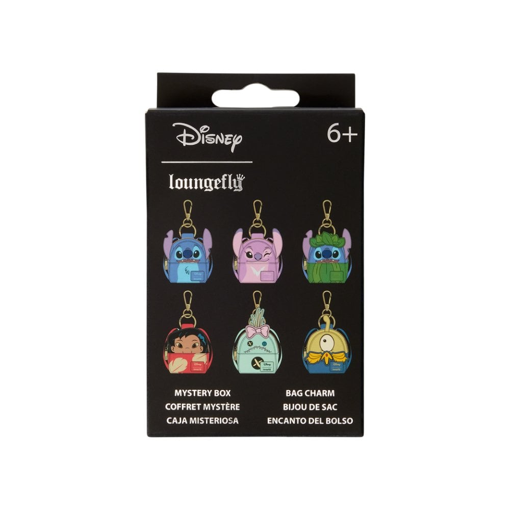 Lilo and Stitch Disney Mystery Mini Backpack Keychain Bag Clip