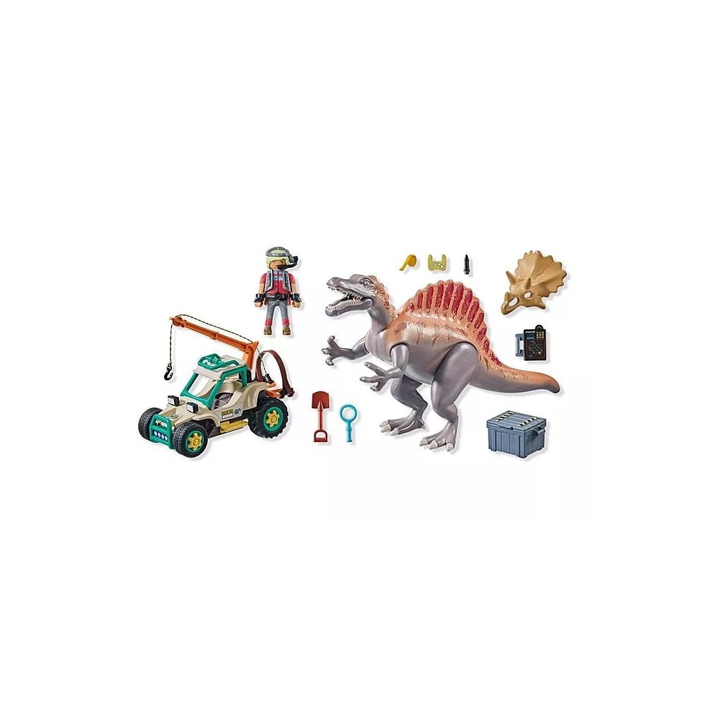 Dinos Spinosaurus Attack at Dinosaur Excavation
