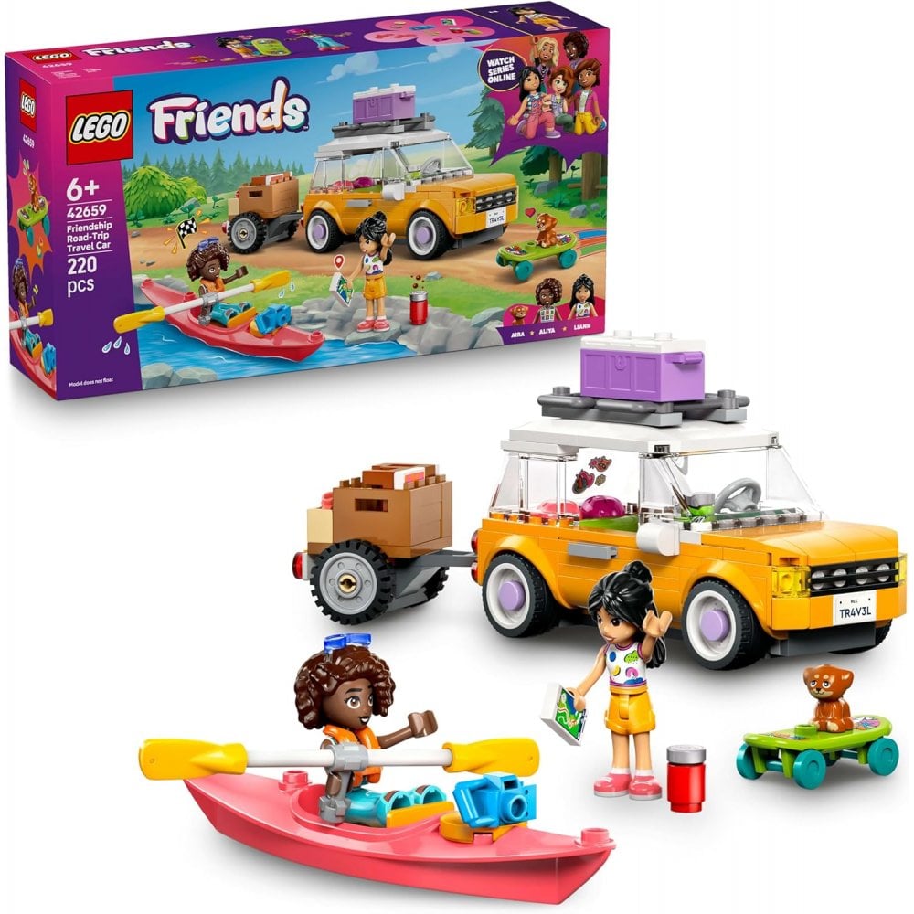 Friendship Road-Trip Travel Car