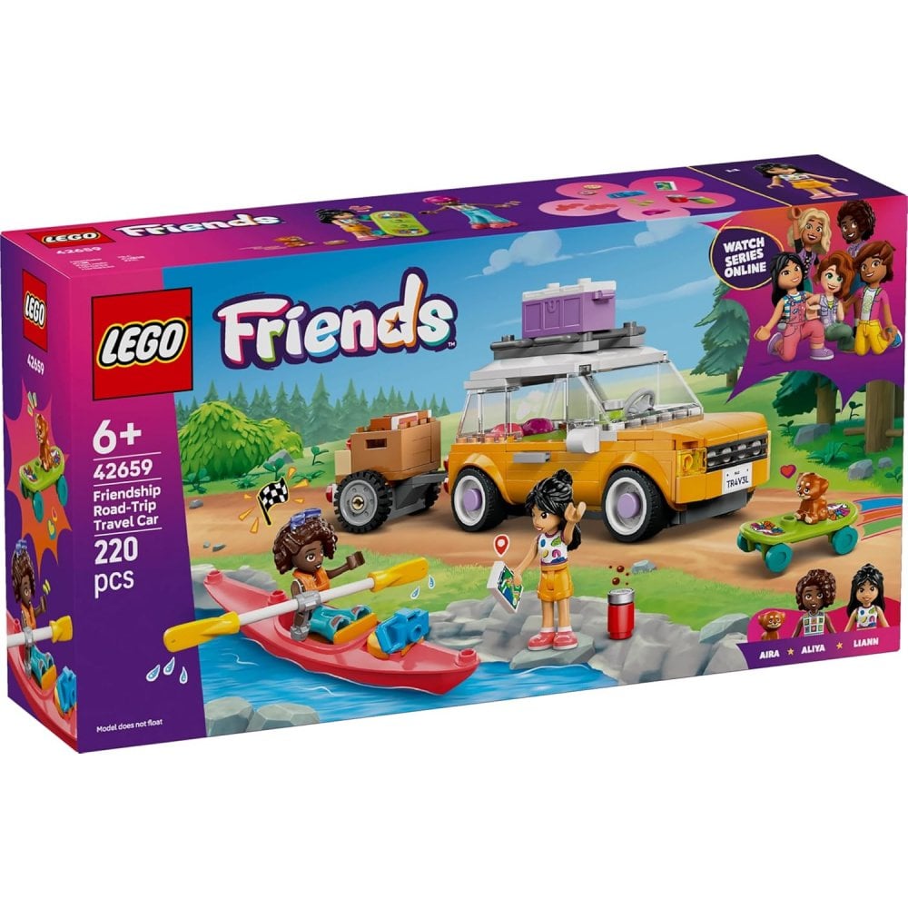 Friendship Road-Trip Travel Car