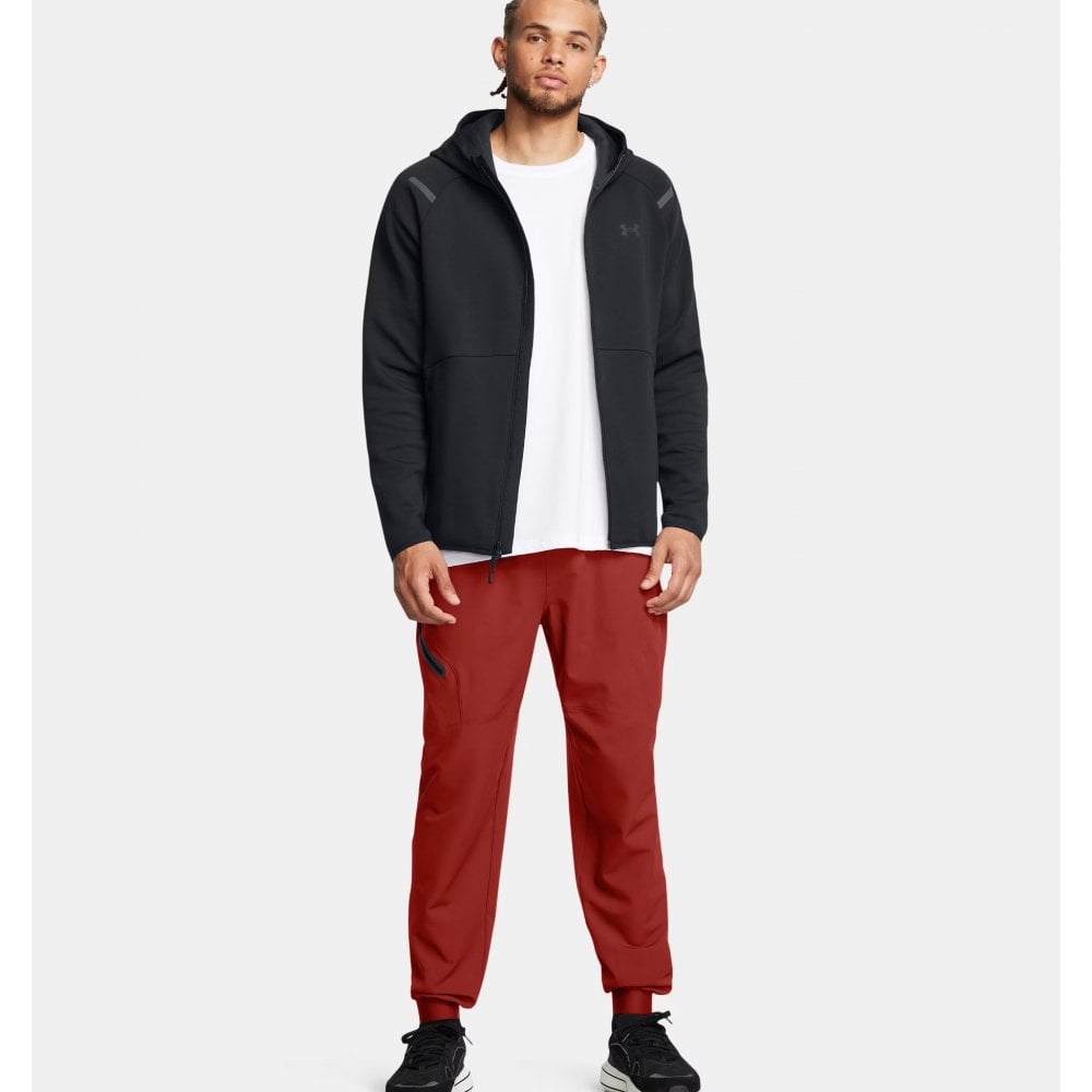 Mens UA Unstoppable Fleece Full-Zip Hoodie