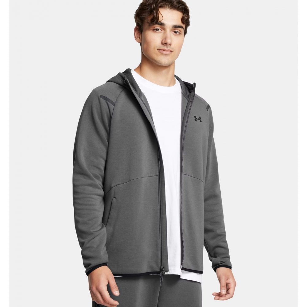 Mens UA Unstoppable Fleece Full-Zip Hoodie