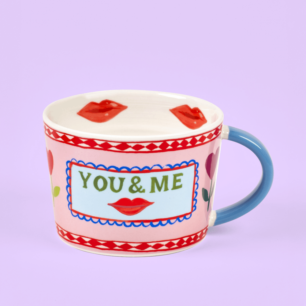 With Love You & Me Mugs - Set of 2