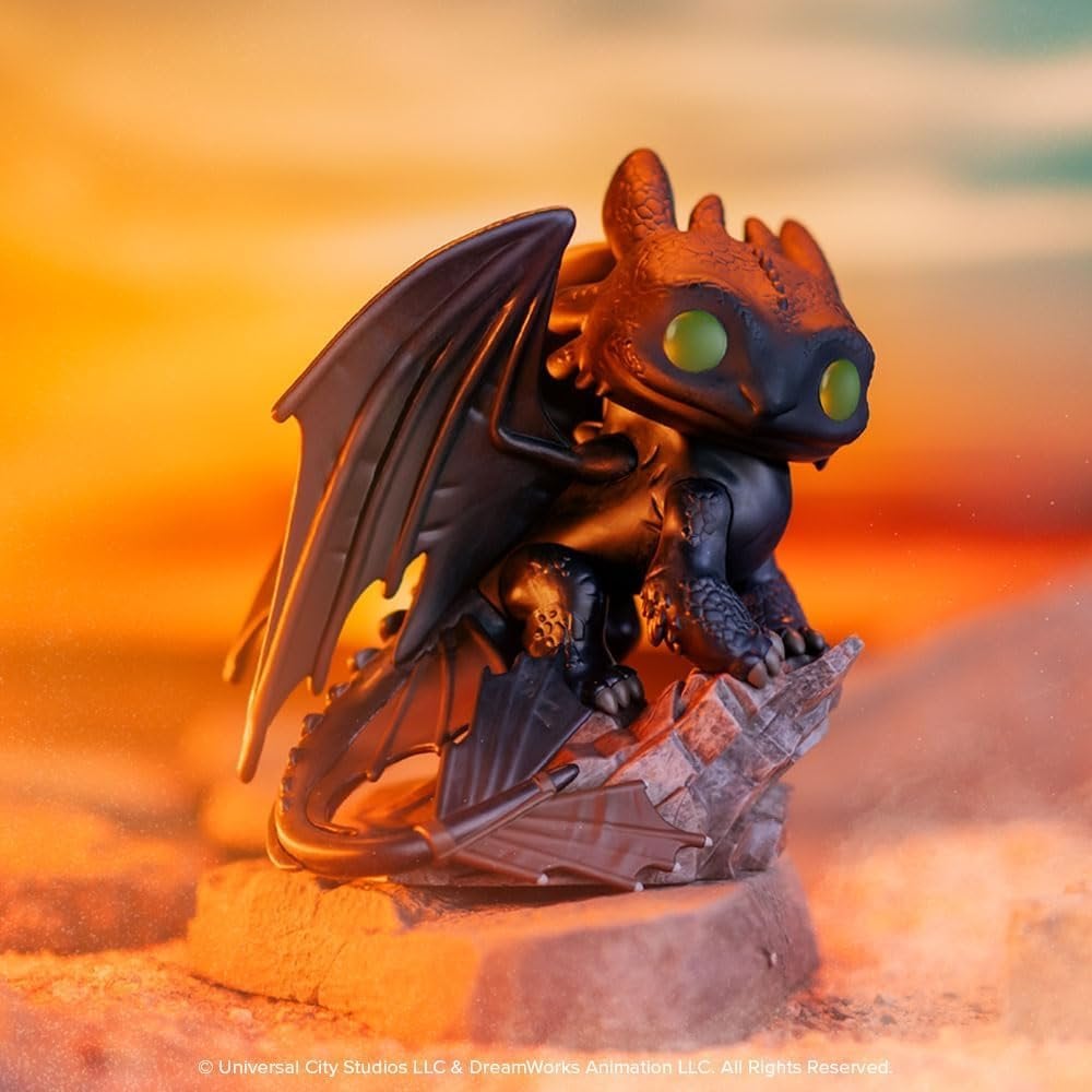 POP Deluxe How To Train Your Dragon (Live Action) Toothless Vinyl Figure