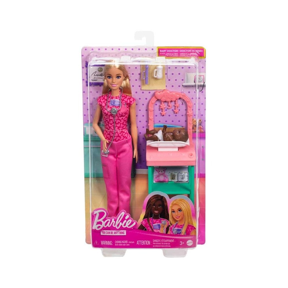Barbie Nurturing Baby Doctor Playset