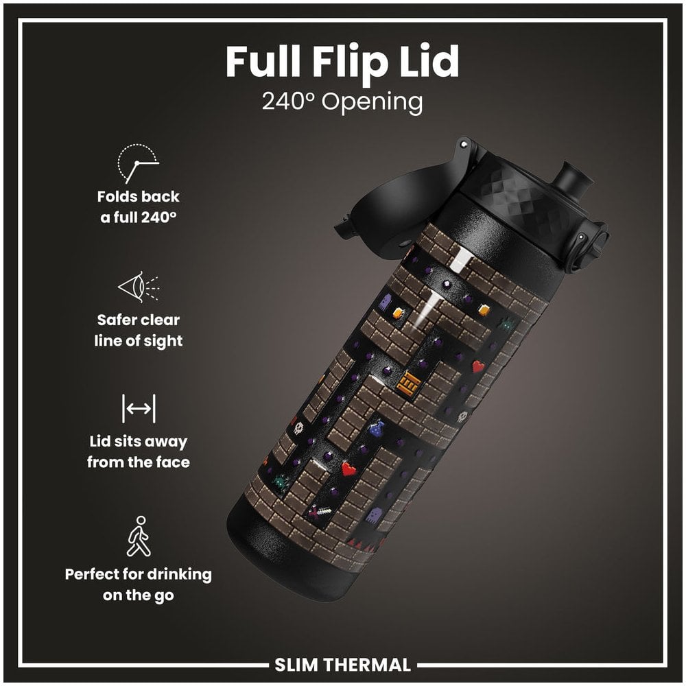 Leak-Proof Slim Thermal Steel Water Bottle
