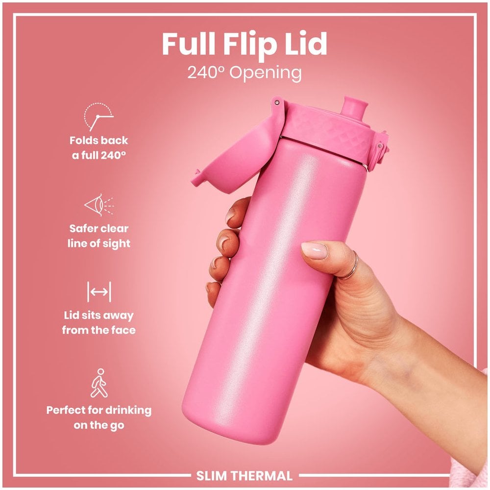 Leak-Proof Slim Thermal Steel Water Bottle