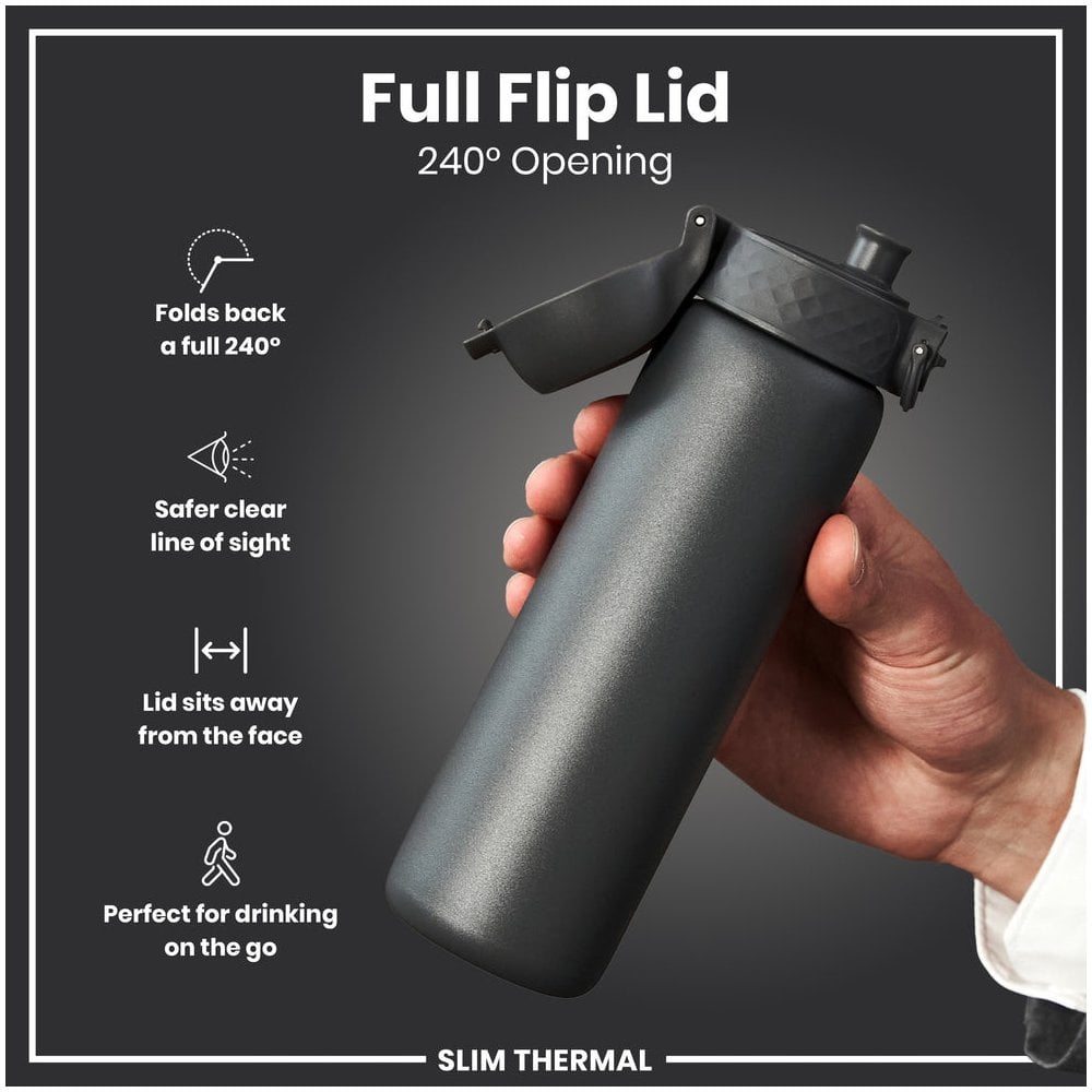 Leak-Proof Slim Thermal Steel Water Bottle
