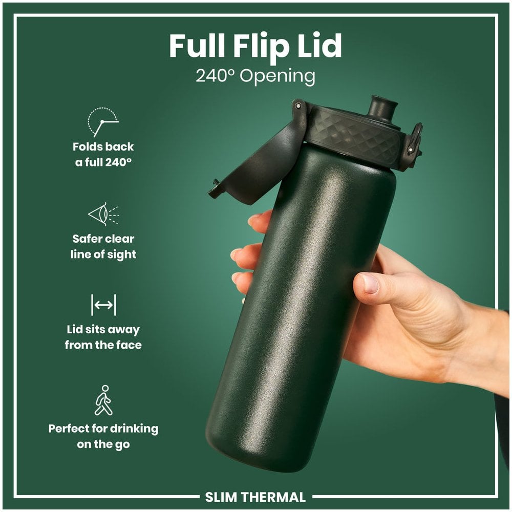 Leak-Proof Slim Thermal Steel Water Bottle