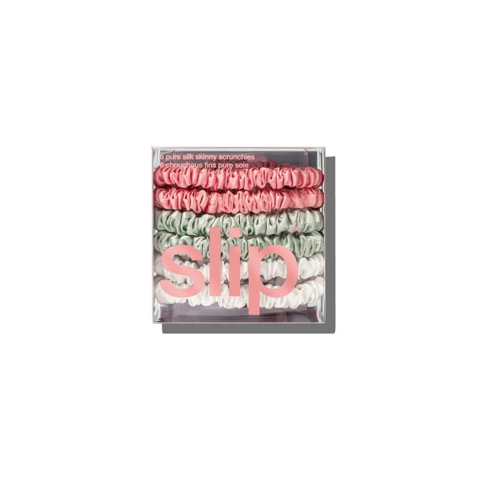 skinny scrunchies - set of 6