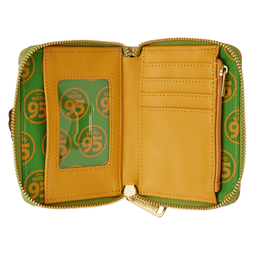 Disney Pluto 95th Anniversary Zip Around Wallet