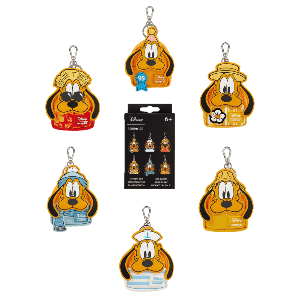 Disney Pluto 95th Anniversary Mystery Box Backpack Keychain