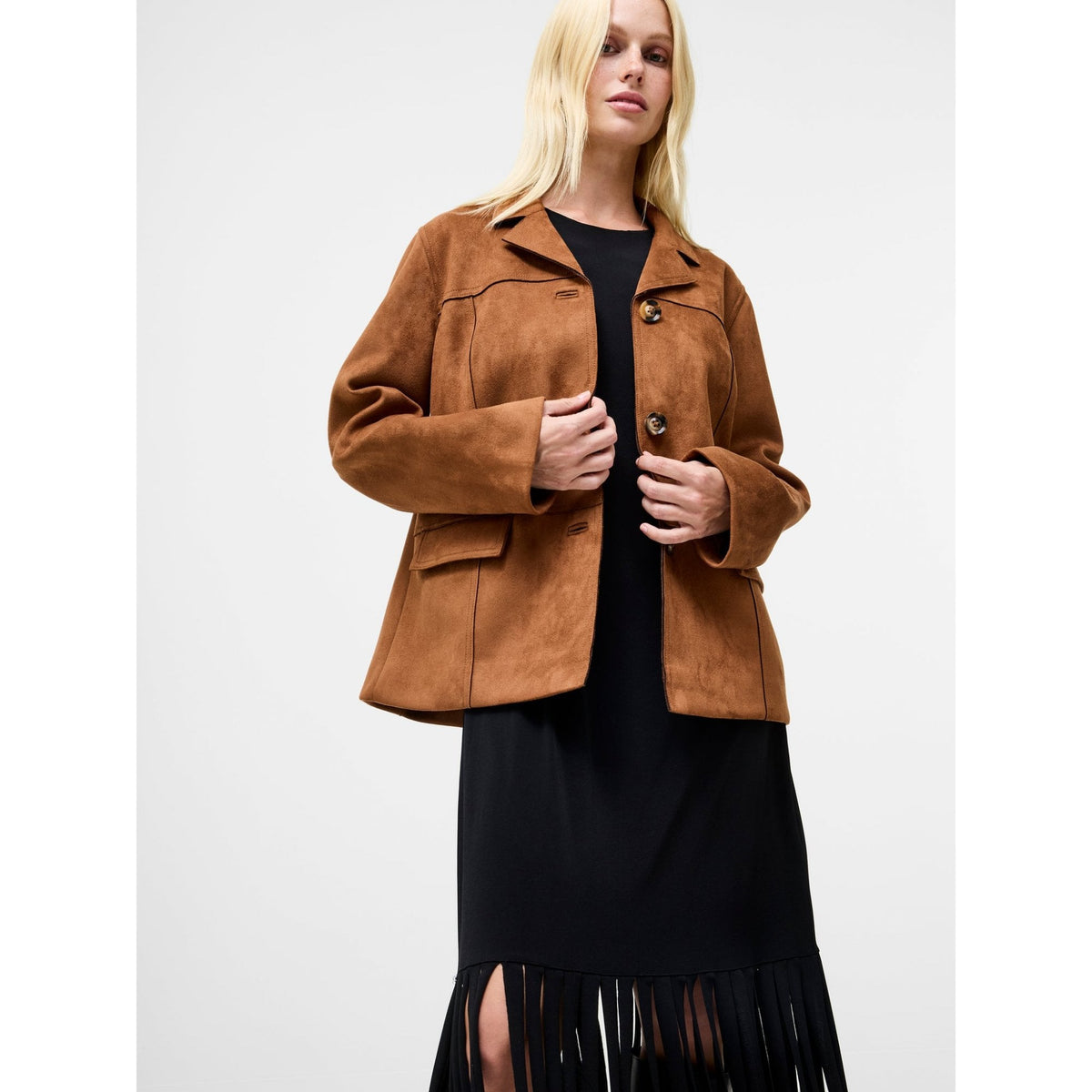 Laney Faux Suede Jacket