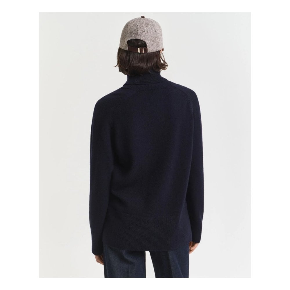 Soft Wool Cashmere Blend Turtleneck Sweater