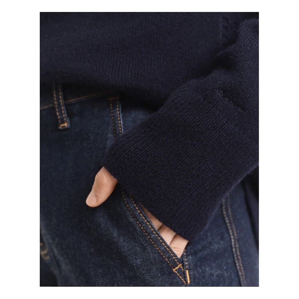 Soft Wool Cashmere Blend Turtleneck Sweater